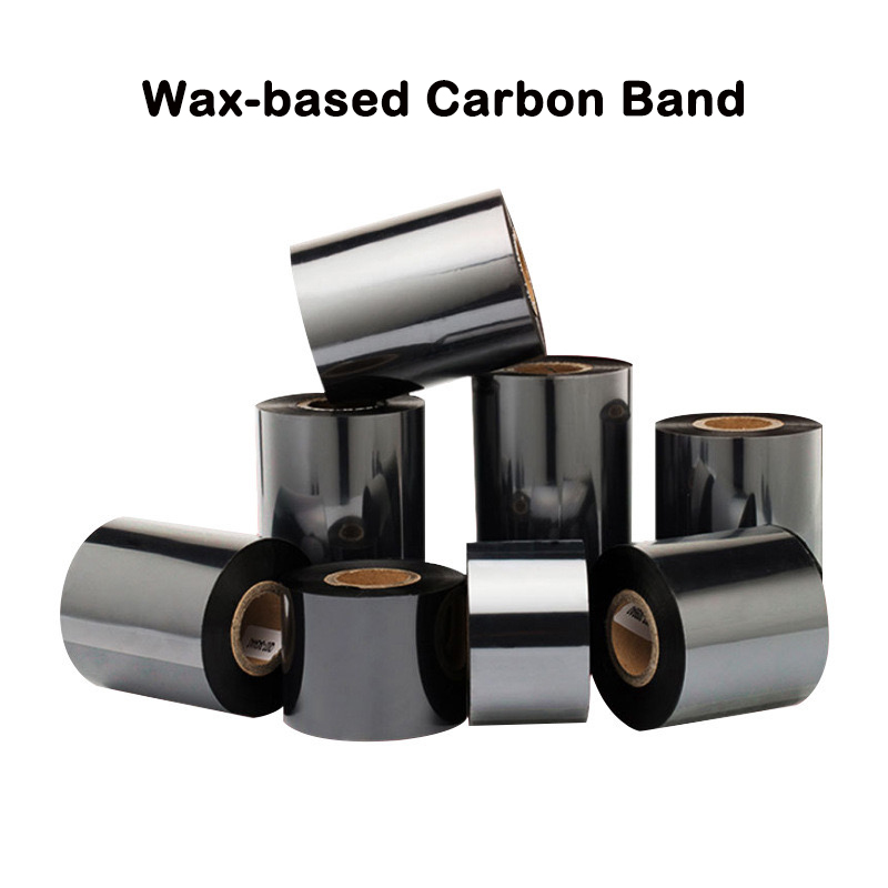 Barcode Label Printer Industrial - Banda de carbono a base de