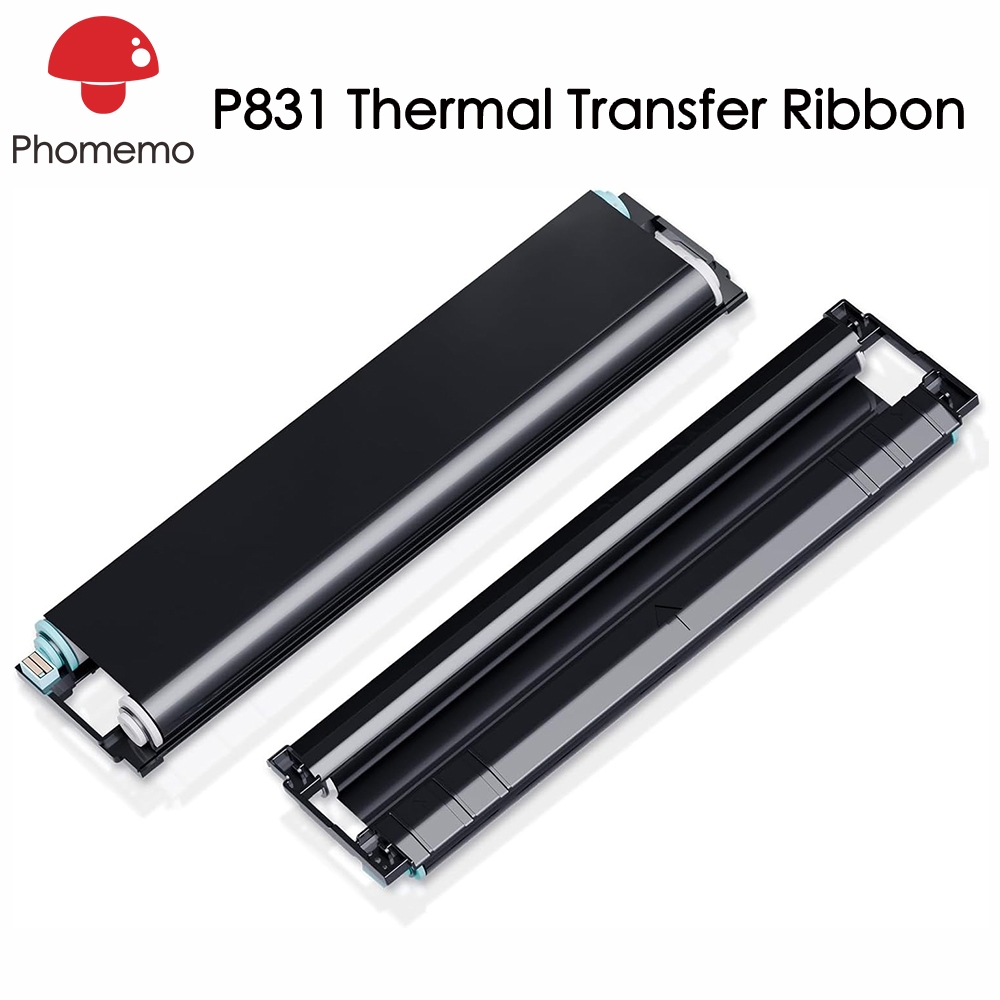 Barcode Label Printer Industrial - Cinta de transferencia térmica Phomemo de