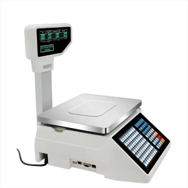 Weighing Scale Label Printer - Pesaje 30kg pantalla táctil multifunción todo