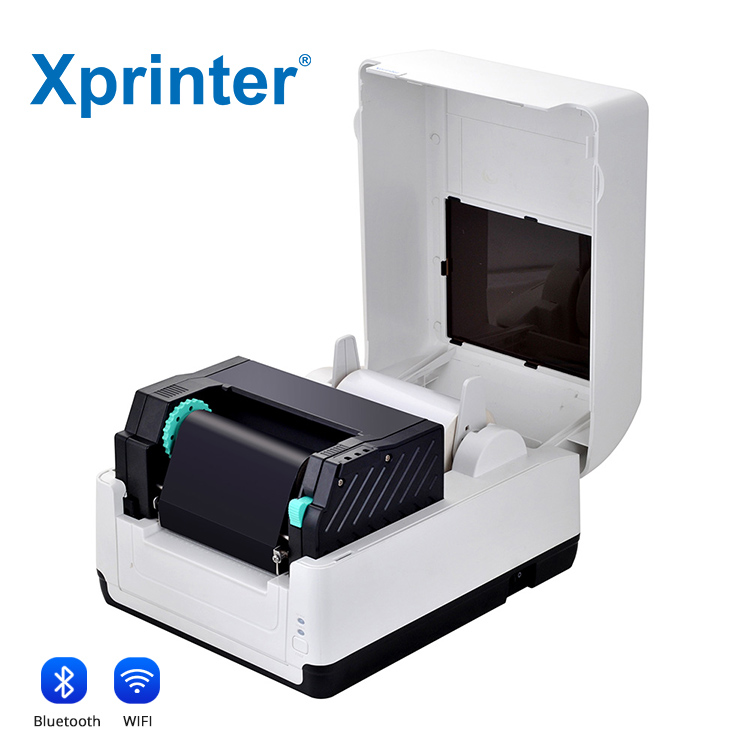 Thermal Label Printer 4 Inch 300Dpi - Impresora de etiquetas adhesivas de transferencia