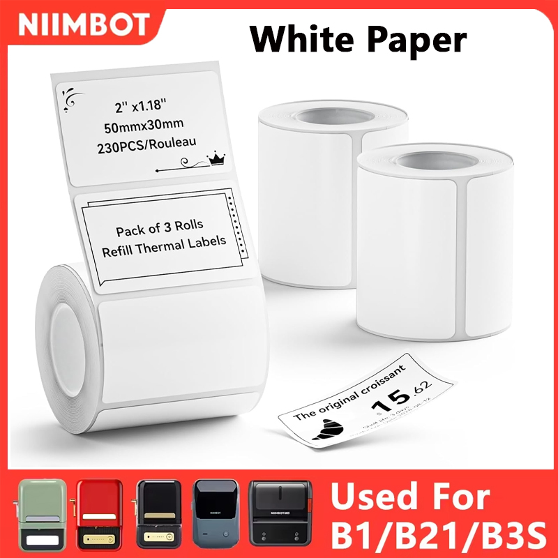 Label Applicator Manual - Niimbot B1 Mini impresora térmica portátil