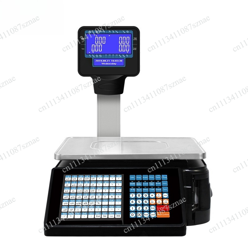 Weighing Scale Label Printer - Báscula de impresión de etiquetas de