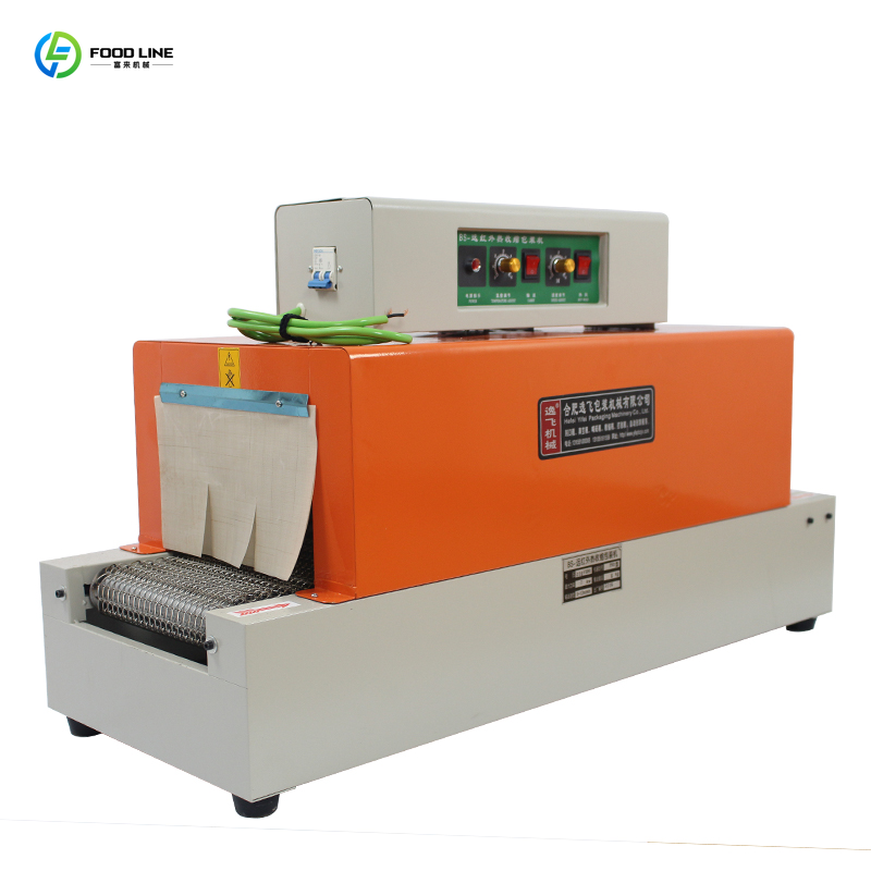 Shrink Wrap Machine Heat Tunnel - Máquina de Termoencogimiento Semiautomática Eléctrica para