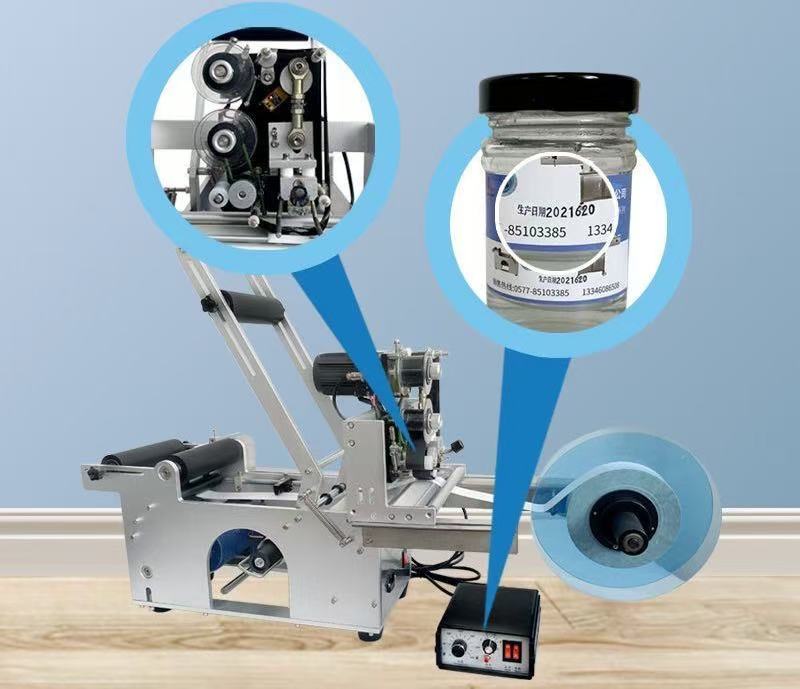 Label Applicator Manual - Etiquetadora de Botellas Redondas Autoadhesiva, Aplicador