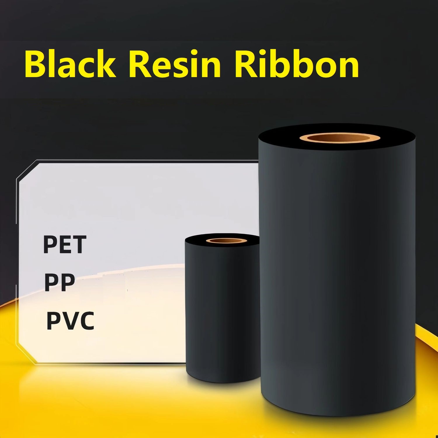 Thermal Transfer Ribbon 110Mm - Cintas de Resina Negra de Alta