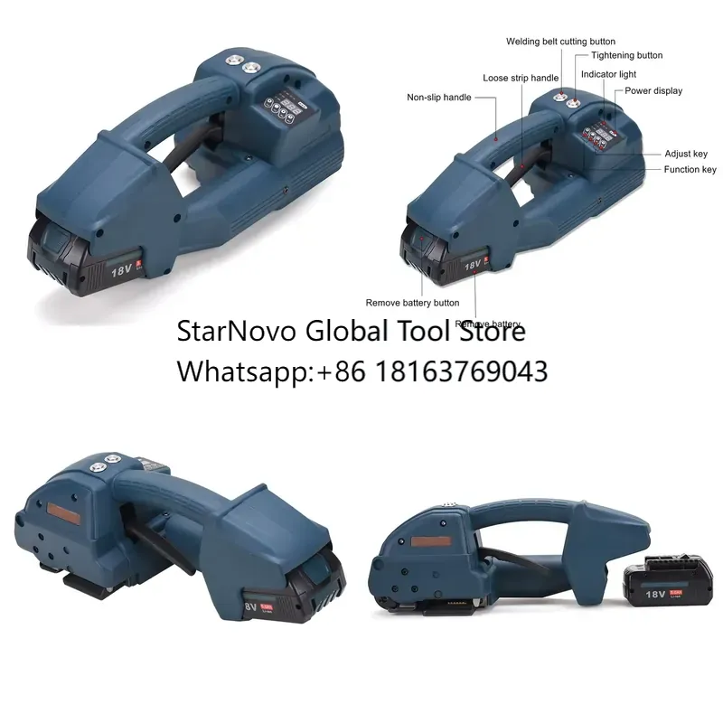 Strapping Machine Pp Band - ¡Novedad 2026! Máquina automática de flejado