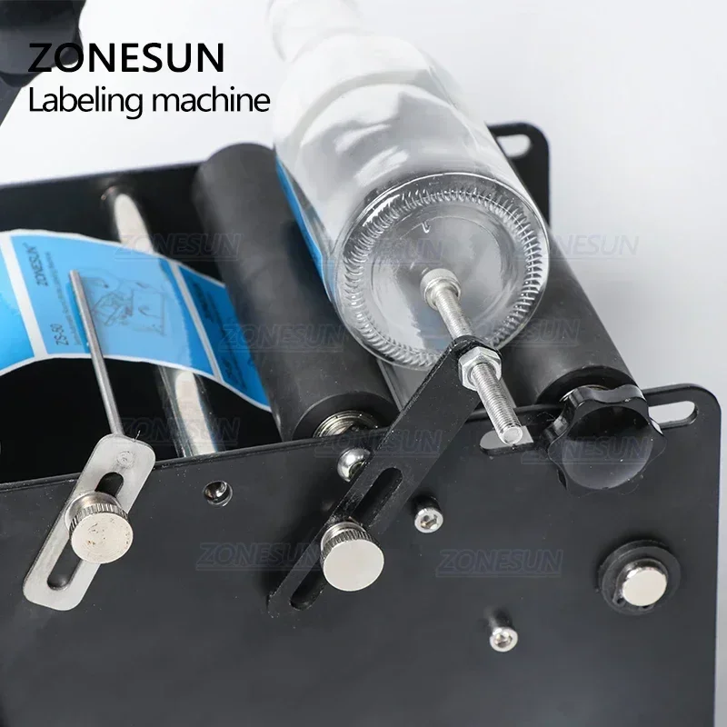 ZONESUN-máquina etiquetadora M - Label Applicator Manual reseña y precio