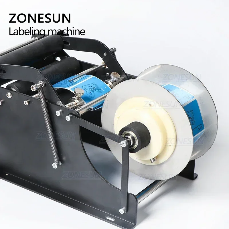 ZONESUN-máquina etiquetadora M - Label Applicator Manual reseña y precio