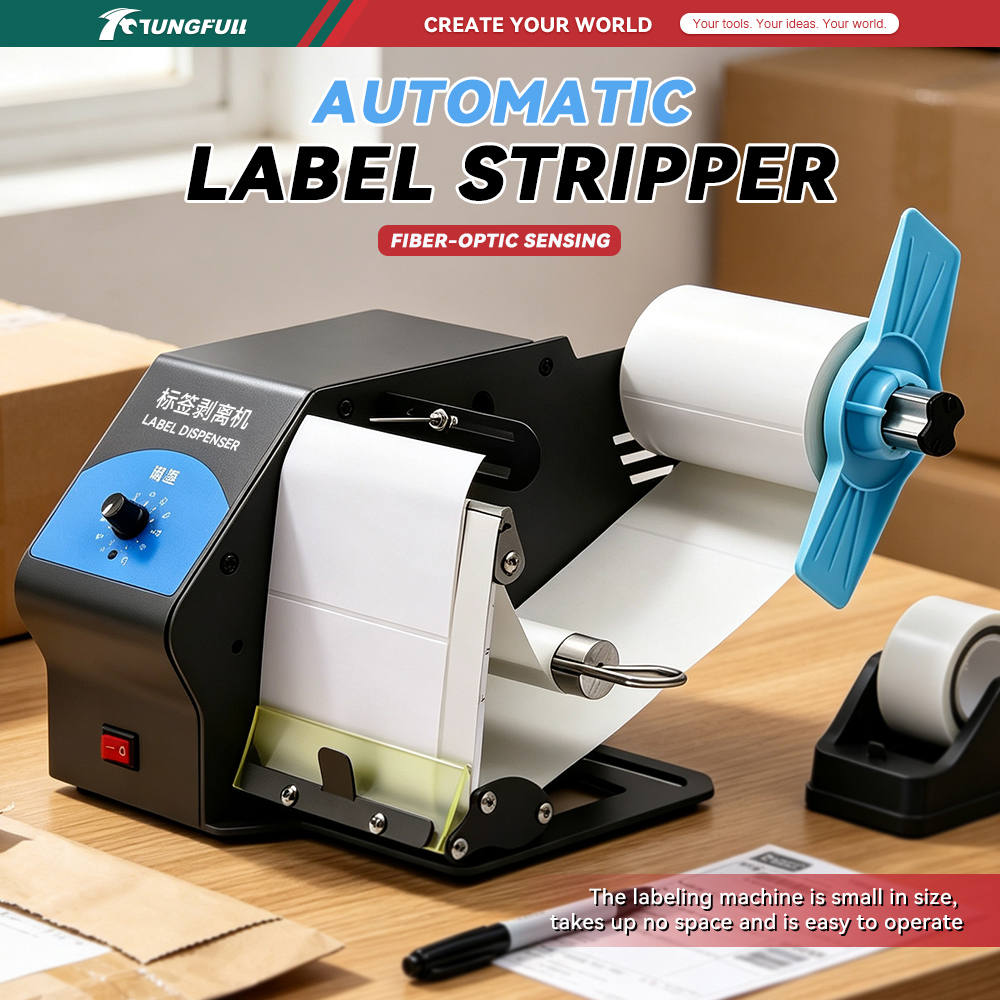 Dispensador Automático de Etiq - Label Dispenser Automatic reseña y precio