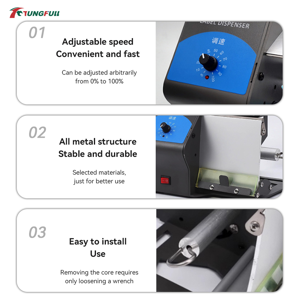 Dispensador Automático de Etiq - Label Dispenser Automatic reseña y precio