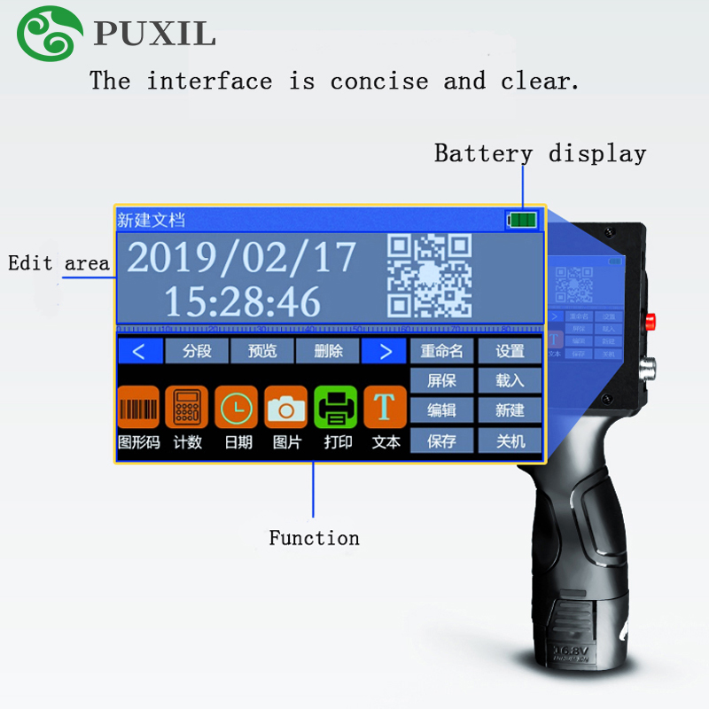 Impresora de inyección de tint - Coding Machine Date Printer Inkjet reseña y precio