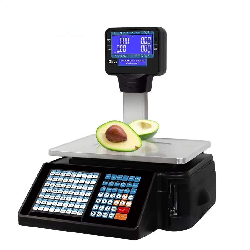 Báscula electrónica de 30kg, b - Weighing Scale Label Printer reseña y precio