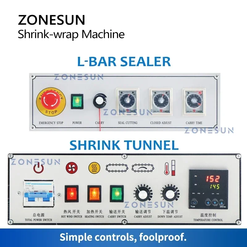 ZONESUN ZS-SPL3 Selladora Auto - Shrink Wrap Machine Heat Tunnel reseña y precio