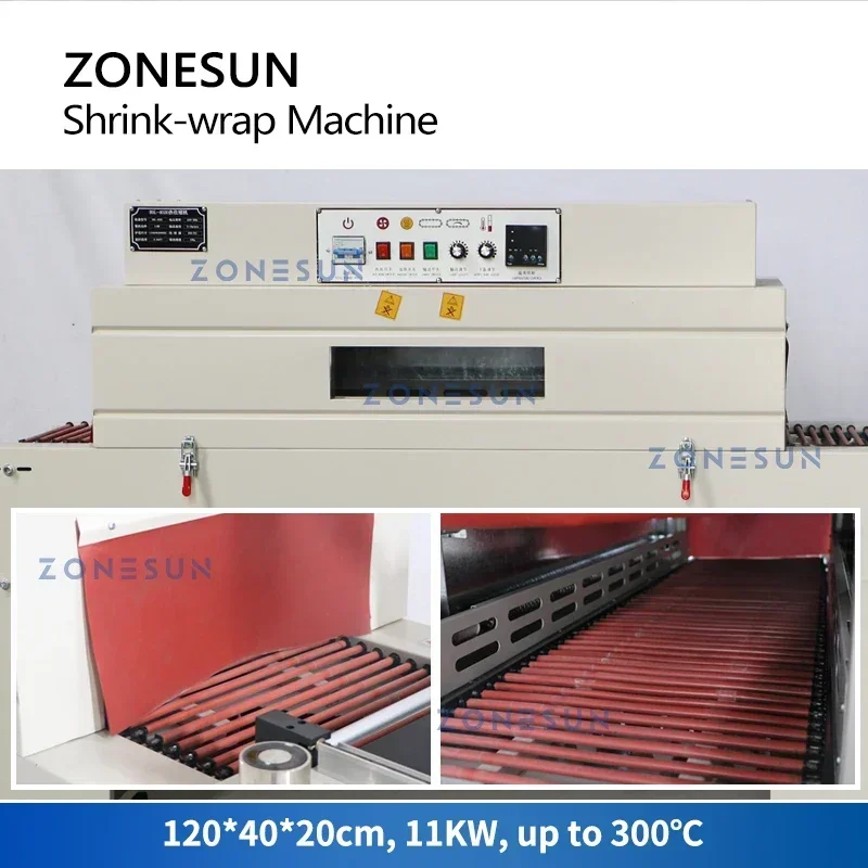 ZONESUN ZS-SPL3 Selladora Auto - Shrink Wrap Machine Heat Tunnel reseña y precio