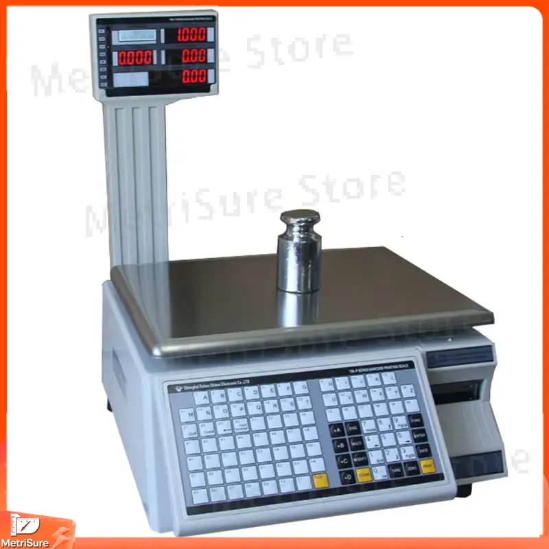 Báscula Electrónica Inteligent - Weighing Scale Label Printer reseña y precio