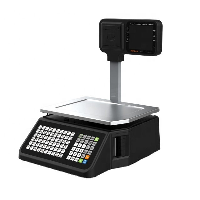 Báscula Electrónica con Impres - Weighing Scale Label Printer reseña y precio