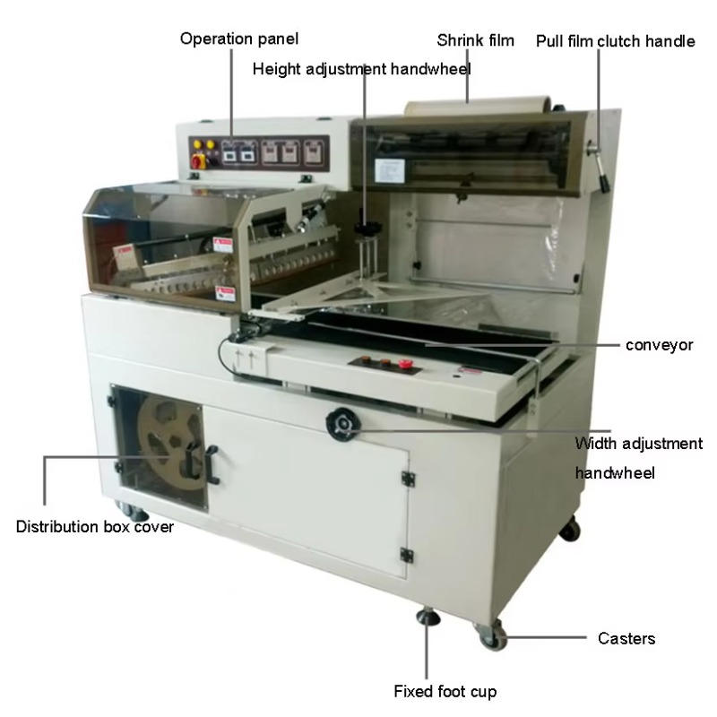 Máquina Automática de Envasado - Shrink Wrap Machine Heat Tunnel reseña y precio