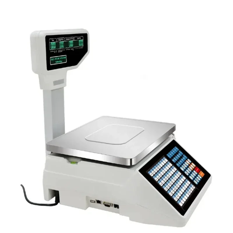 Báscula electrónica digital co - Weighing Scale Label Printer reseña y precio
