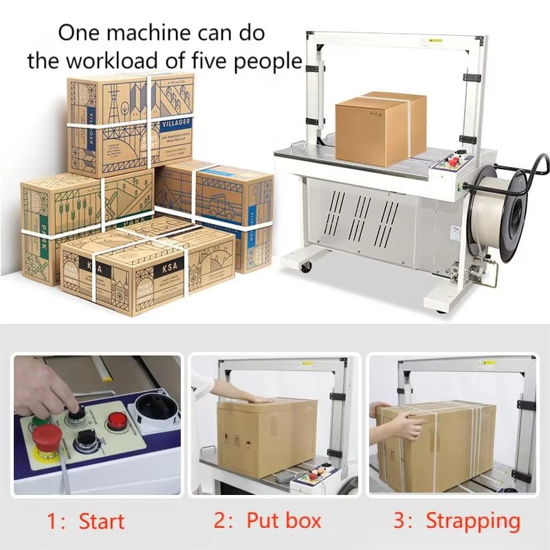 Máquina automática de flejado  - Strapping Machine Pp Band reseña y precio