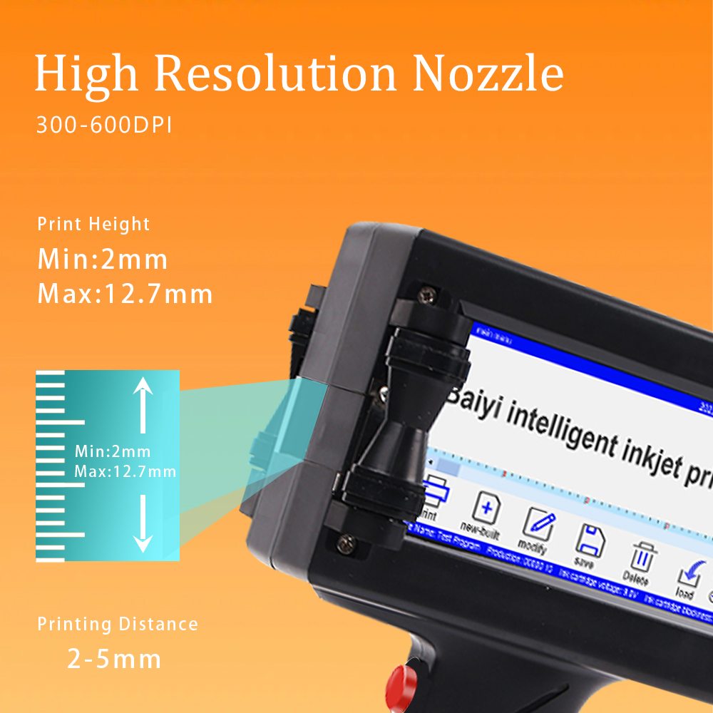 Impresora de chorro de tinta p - Coding Machine Date Printer Inkjet reseña y precio
