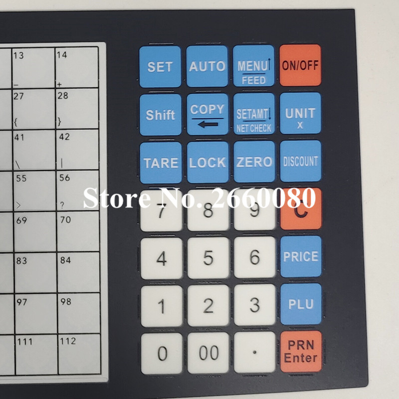 5 unids/lote nuevo teclado RLS - Weighing Scale Label Printer reseña y precio