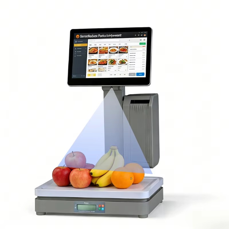 Báscula de Supermercado con Pa - Weighing Scale Label Printer reseña y precio