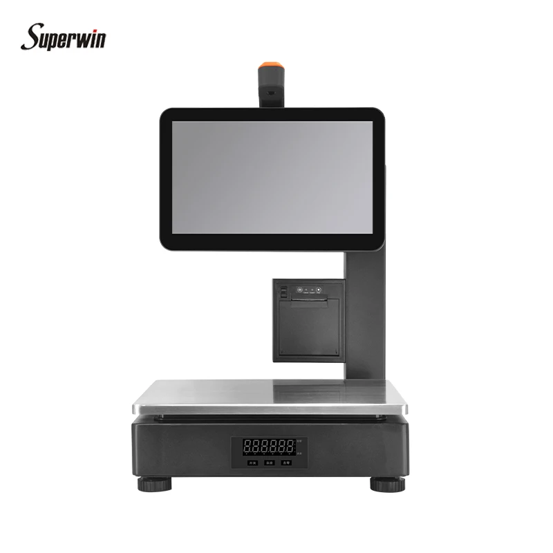 Báscula Inteligente con IA, Ca - Weighing Scale Label Printer reseña y precio