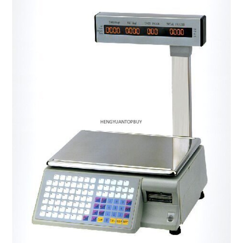 Báscula Impresora de Etiquetas - Weighing Scale Label Printer reseña y precio
