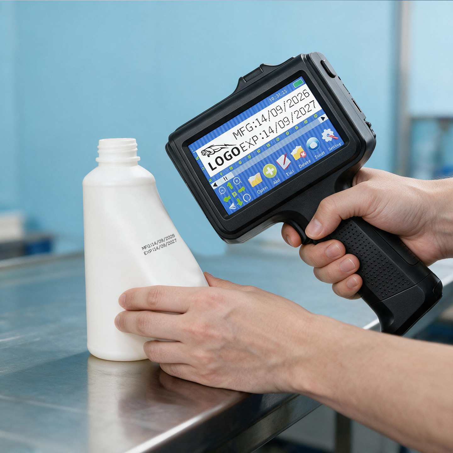 Impresora de inyección de tint - Coding Machine Date Printer Inkjet reseña y precio