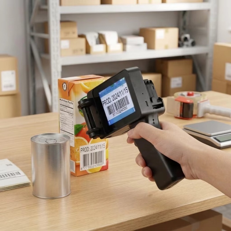 Pistola de impresión de inyecc - Coding Machine Date Printer Inkjet reseña y precio