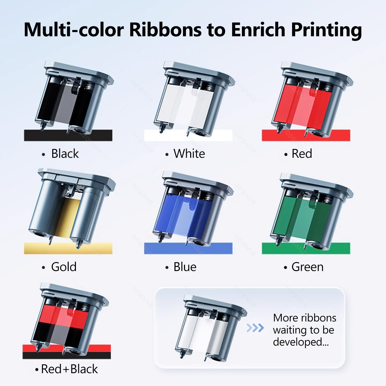 Cinta Niimbot Negra, Blanca, R - Barcode Label Printer Industrial reseña y precio