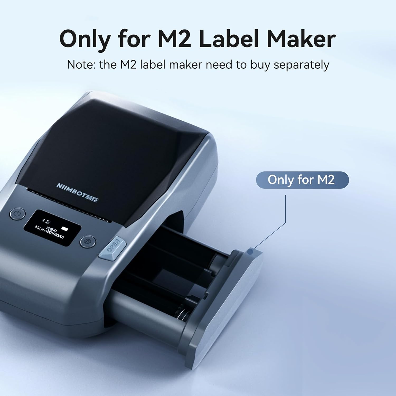 Cinta Niimbot Negra, Blanca, R - Barcode Label Printer Industrial reseña y precio