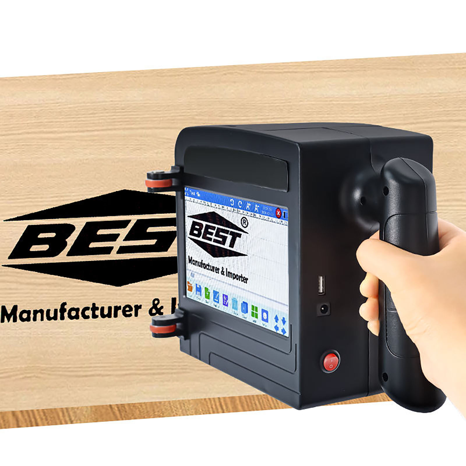 Impresora de inyección de tint - Coding Machine Date Printer Inkjet reseña y precio