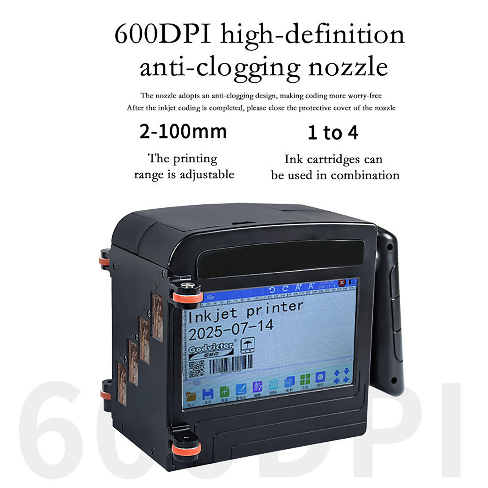 Impresora de inyección de tint - Coding Machine Date Printer Inkjet reseña y precio