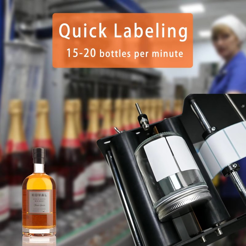 Etiquetadora manual de botella - Label Applicator Manual reseña y precio