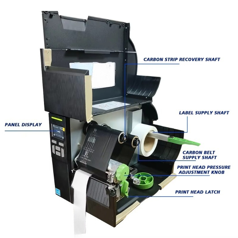 Impresora de etiquetas de códi - Thermal Label Printer 4 Inch 300Dpi reseña y precio