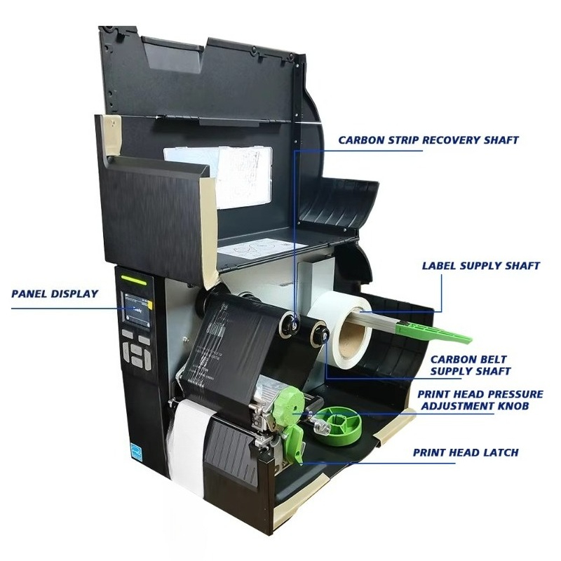 Impresora de etiquetas de códi - Thermal Label Printer 4 Inch 300Dpi reseña y precio