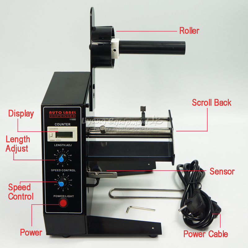 Máquina Dispensadora de Etique - Label Dispenser Automatic reseña y precio