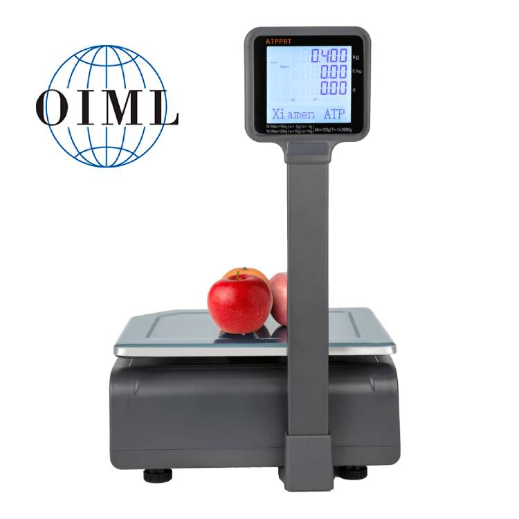 Báscula Digital con Impresora, - Weighing Scale Label Printer reseña y precio