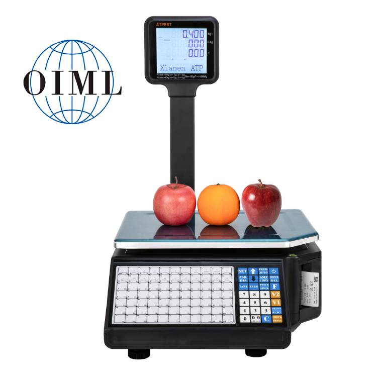 Báscula Digital con Impresora, - Weighing Scale Label Printer reseña y precio