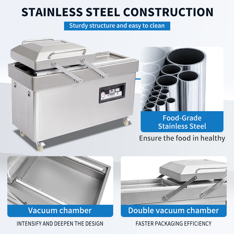 Selladora al Vacío Comercial D - Vacuum Sealer Chamber Commercial reseña y precio