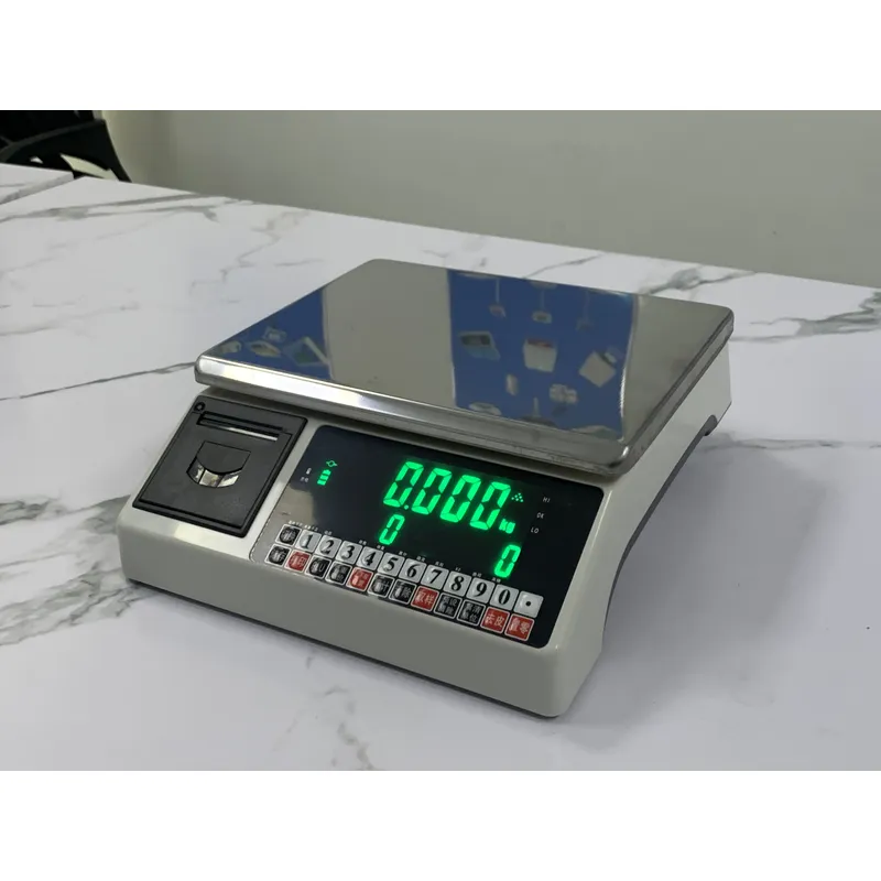 Báscula Electrónica Inteligent - Weighing Scale Label Printer reseña y precio