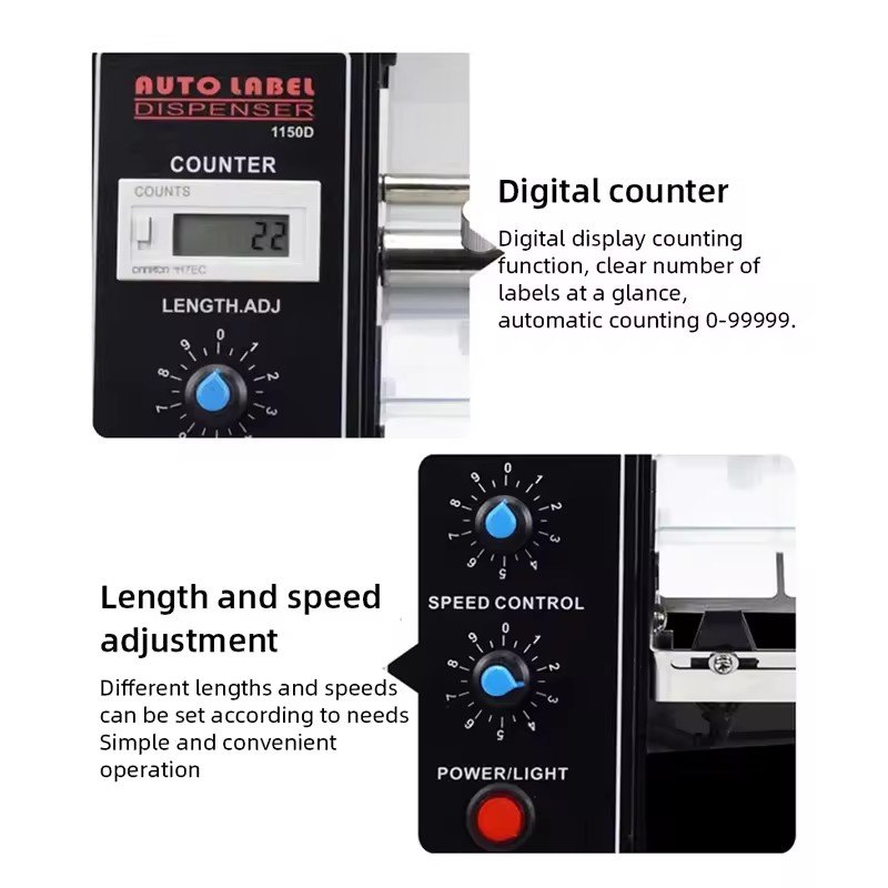 Dispensador de etiquetas, máqu - Label Dispenser Automatic reseña y precio