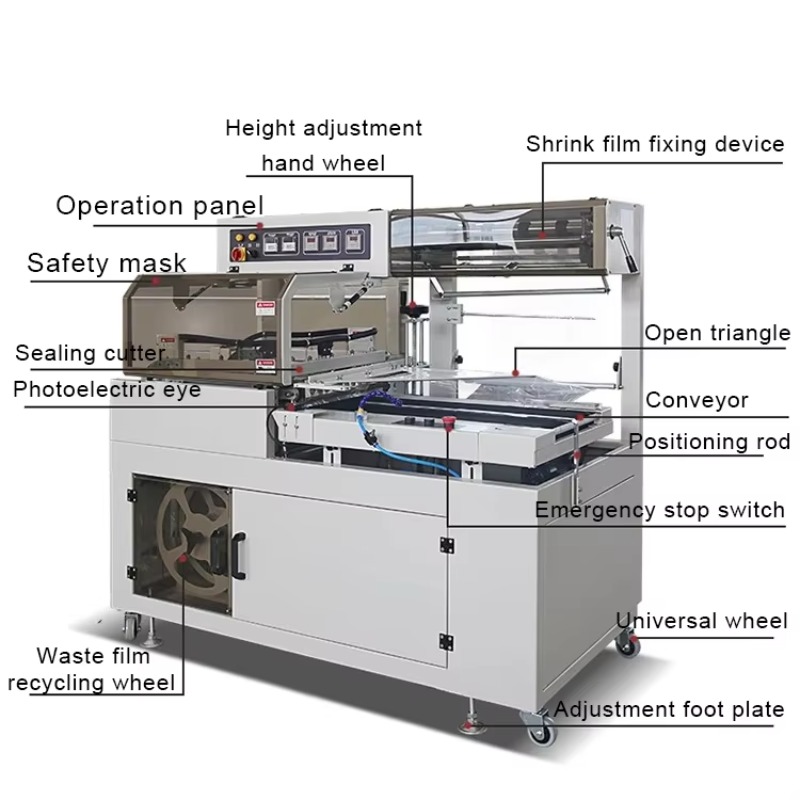 Máquina de Envasado con Film R - Shrink Wrap Machine Heat Tunnel reseña y precio