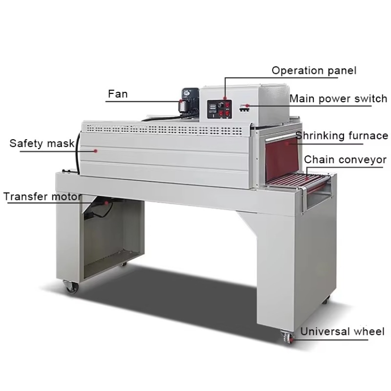 Máquina de Envasado con Film R - Shrink Wrap Machine Heat Tunnel reseña y precio